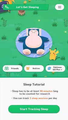 Pokémon Sleep android App screenshot 1